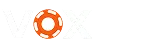 Vox Casino logo alternatywne wersja jasna